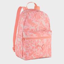 Mochila Puma Phase Backpack Rosa e Bege
