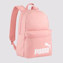 Mochila Puma Phase Backpack Rosa e Branca
