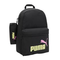Mochila Puma Phase Backpack Set - Preto Único