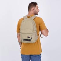 Mochila Puma Phase Bege e Preta