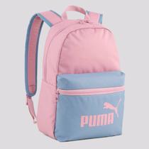Mochila Puma Phase CB Small Rosa e Azul