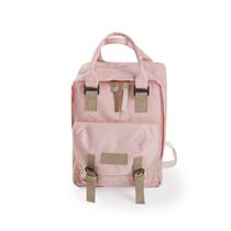 Mochila Rainbow Grande Tecido Rosa L20xA29xC9,5 - Só Berços