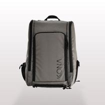 Mochila Raqueteira Beach Tennis Kona Big Chumbo/Preto Mochila Raqueteira Beach Tennis Kona Big Chumbo/Preto