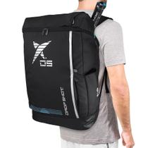 Mochila Raqueteira Drop Shot LCP 2.2 Preta Prata Beach Padel