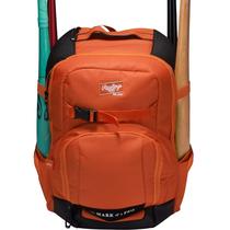 Mochila Rawlings THE JOURNEY para beisebol e softball laranja Mochila Rawlings THE JOURNEY para beisebol e softball laranja
