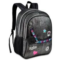 Mochila RB Bonbon com detalhes em brilhos e cores