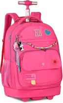 Mochila RB Rebecca Bonbon Carrinho Rodinhas Escolar Lançamento Mochila RB Rebecca Bonbon Carrinho Rodinhas Escolar Lançamento