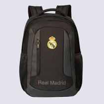 Mochila Real Madrid Esportiva Preta