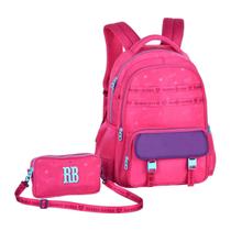 Mochila Rebecca Bonbon De Costas G Escolar Juvenil com Bolsinha Removivel Original Cliostyle