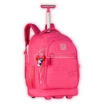 Mochila Rebecca Bonbon De Rodinhas Juvenil Escolar Bordo