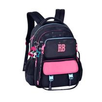 Mochila Rebecca Bonbon Escolar Feminina 44cm RB26227 Preto Mochila Rebecca Bonbon Escolar Feminina 44cm RB26227 Preto