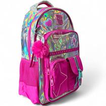 Mochila Rebecca Bonbon Feminina RB Escolar Juvenil RB27020