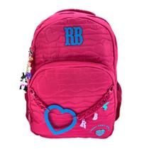 Mochila Rebecca Bonbon Matelassê "17" Polegadas 27010 Cor:RosaTamanho:Único