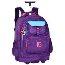 Mochila Rebecca Bonbon Rodinhas Infantil para Material Escolar Reforçado Grande Compartimento Espaçoso Divisórias Mochila Rebecca Bonbon Rodinhas Infantil para Material Escolar Reforçado Grande Compartimento Espaçoso Divisórias