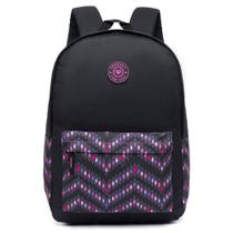 Mochila Reforçada Espaçosa Casual Feminina Estampada Resistente