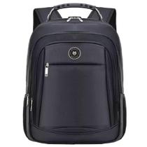 Mochila Reforçada Executiva Preta Masculino/Feminino