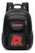 Mochila Reforçada Grande Com Alça de Aço e Estampa Game Robo Jogo Blox Para Escola, Faculdade Mochila Reforçada Grande Com Alça de Aço e Estampa Game Robo Jogo Blox Para Escola, Faculdade