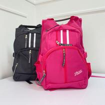 Mochila reforçada modelo esportiva bolsa de costas escola detalhe na frente
