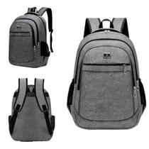 Mochila Reforçada Notebook Impermeável Para Escola Trabalho Resistente