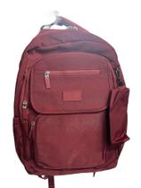 Mochila reforçada vermelha chibao + estojo pequeno