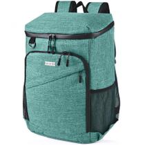 Mochila refrigeradora BAGLHER 25L à prova de vazamentos, impermeável, verde
