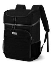 Mochila refrigeradora BAGLHER 33L à prova de vazamentos à prova d'água preta