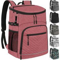 Mochila refrigeradora Capolo isolada à prova de vazamentos, impermeável, 30 latas Mochila refrigeradora Capolo isolada à prova de vazamentos, impermeável, 30 latas