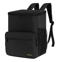 Mochila refrigeradora MIRASON isolada à prova de vazamentos 30x17x37 cm preta