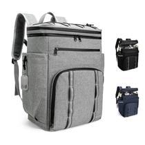Mochila refrigeradora Simaixing 41L isolada à prova de vazamentos, 45 latas Mochila refrigeradora Simaixing 41L isolada à prova de vazamentos, 45 latas