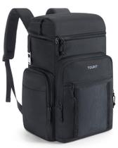 Mochila refrigeradora TOURIT 30L isolada à prova de vazamentos preta Mochila refrigeradora TOURIT 30L isolada à prova de vazamentos preta