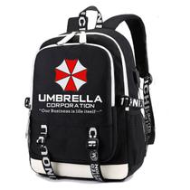 Mochila Resident Evil Umbrella Corporation Anime Oxford Mochila Resident Evil Umbrella Corporation Anime Oxford