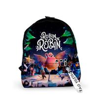 Mochila Robins Robins Cartoon Kids School Anime 29x15x35cm Mochila Robins Robins Cartoon Kids School Anime 29x15x35cm