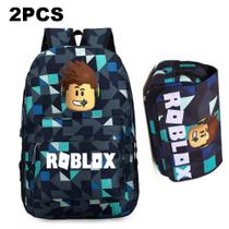 Mochila Roblox Student School + estojo para lápis Mochila Roblox Student School + estojo para lápis
