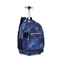 Mochila Roda Rebecca Bonbon Jeans Original Clio