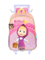 Mochila Rodas Costas Masha E O Urso Oficial Ic40942 Violeta Mochila Rodas Costas Masha E O Urso Oficial Ic40942 Violeta