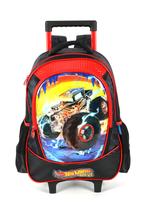 Mochila Rodas Escolar Infantil Hot Wheels Luxcel IC42612HW Cor:Preto Mochila Rodas Escolar Infantil Hot Wheels Luxcel IC42612HW Cor:Preto