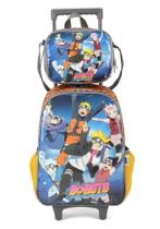 Mochila Rodas Lancheira Escolar Luxcel Boruto IC38112BR