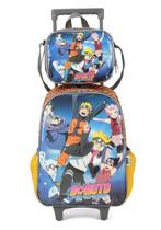 Mochila Rodas Lancheira Escolar Luxcel Boruto Ic38112Br