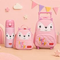 Mochila Rodas Lancheira Térmica Garrafa Inox Fisher-Price BB Mochila Rodas Lancheira Térmica Garrafa Inox Fisher-Price BB