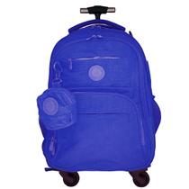 Mochila rodinha/costa 360 Rosa/Roxo Nylon Winth