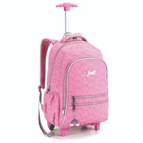 Mochila Rodinha +Costa Juvenil Escolar Just Matelassê Denlex