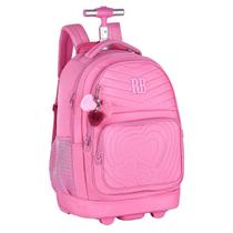 Mochila Rodinha Feminina Matelassê de Coração Rebecca Bonbon Mochila Rodinha Feminina Matelassê de Coração Rebecca Bonbon