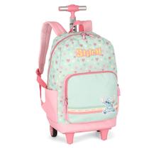 Mochila Rodinha Feminina Verde Estampa Lilo Stitch Menina Mochila Rodinha Feminina Verde Estampa Lilo Stitch Menina