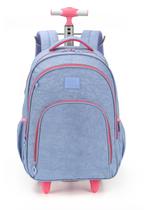 Mochila Rodinha G 18 Matelasse Escolar Juvenil Up4you Mochila Rodinha G 18 Matelasse Escolar Juvenil Up4you