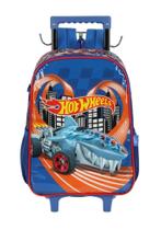 Mochila Rodinha G Alça Escolar Hot Wheels Race IC41512