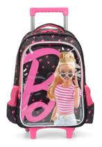 Mochila Rodinha G Barbie Fashion Fun Led Luxcel IC38222BB