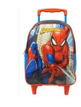 Mochila Rodinha G +lanch Spider Man X1 Aranha Xeryus