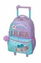 Mochila Rodinha G Lilica Ripilica Make a Wish 971AF01 Mochila Rodinha G Lilica Ripilica Make a Wish 971AF01