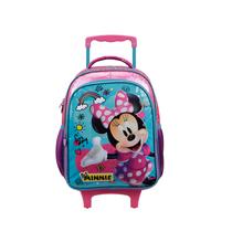 Mochila Rodinha G Minnie Arco-Iris Disney Xeryus 11430