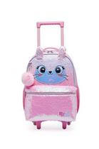 Mochila Rodinha G Pack Me Fox Raposa Cat Gatinha Cute Fofa